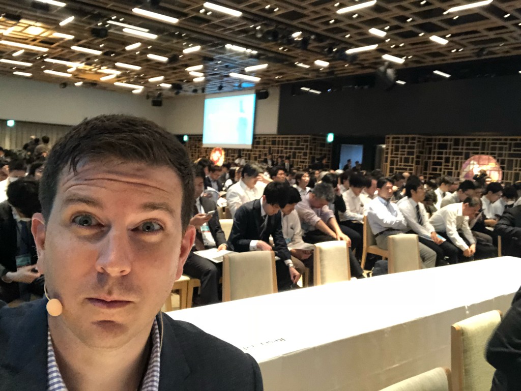 Behind the scenes before keynote — Ansible Automates, Tokyo, 2018