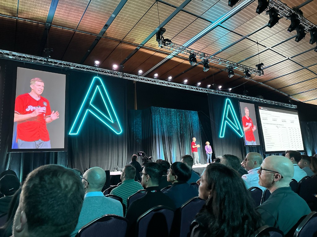 Sean Cavanaugh keynote at AnsibleFest 2025