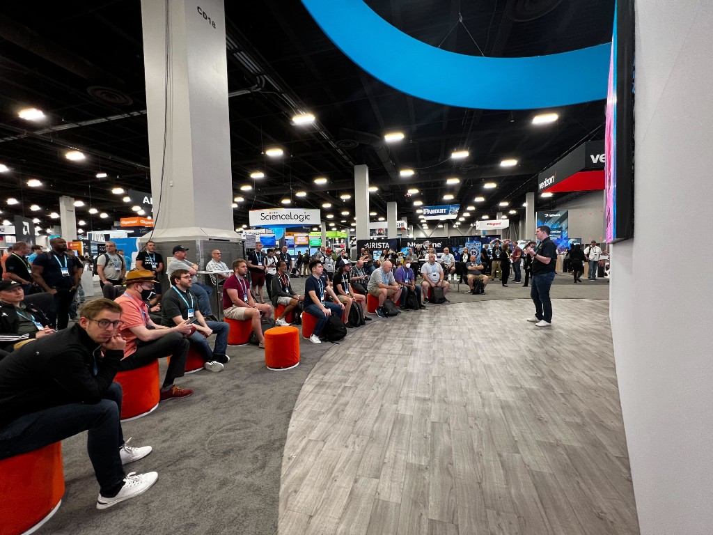 Presenting at the theater — Cisco Live, Las Vegas, 2024