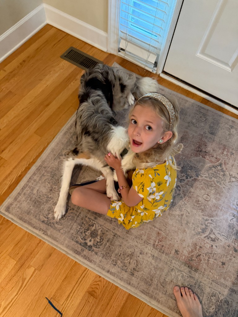 Ghost and Alice at home, Chapel Hill, NC, 2026