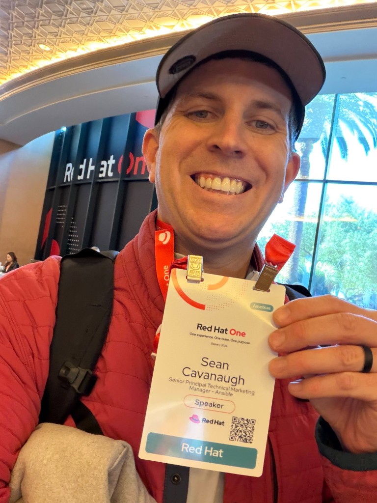 Speaker badge — Red Hat One, Indonesia, 2024